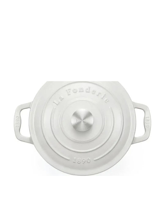 HKoenig Cratiță Rotundă Din Fontă 33.5cm 4.7lt