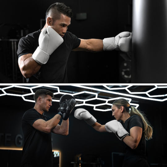 Hayabusa Boxhandschuhe Leder Für Wettkampfhandschuhe Grau