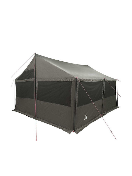 vidaXL Zusammenklappbares Garten Gazebo Braune 4,5x4m