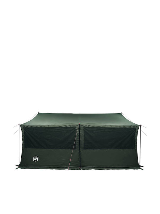 vidaXL Gazebo Pliabil De Grădină Verde 4.5x4m