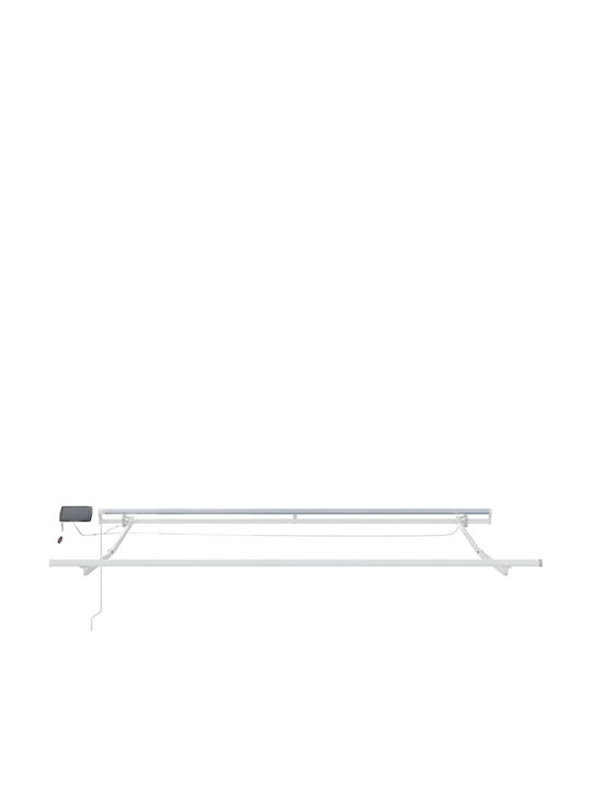 vidaXL Terrace Tent with LEDs Beige 3x2.5m