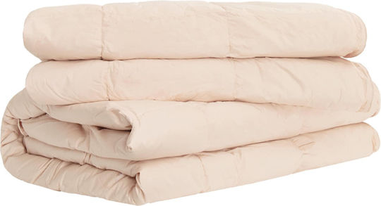 vidaXL Superking Steppdecke 220x260cm Beige
