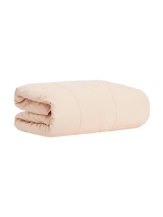 vidaXL Superking Steppdecke 220x260cm Beige
