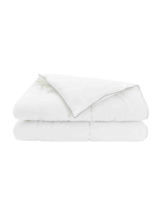 vidaXL Πάπλωμα Διπλό 200x220εκ. Λευκό 250 GSM