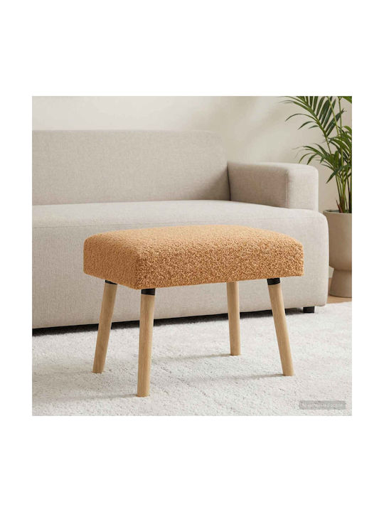Stoff-Tabouret Beiges 60x40x45cm
