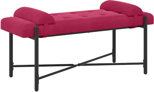 Red Bench Stool 46x110x40cm Red Bench Stool 46x110x40cm