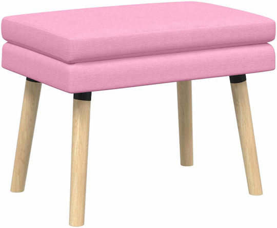 Rosa Bankhocker 60x40x46cm Rosa Bankhocker 60x40x46cm