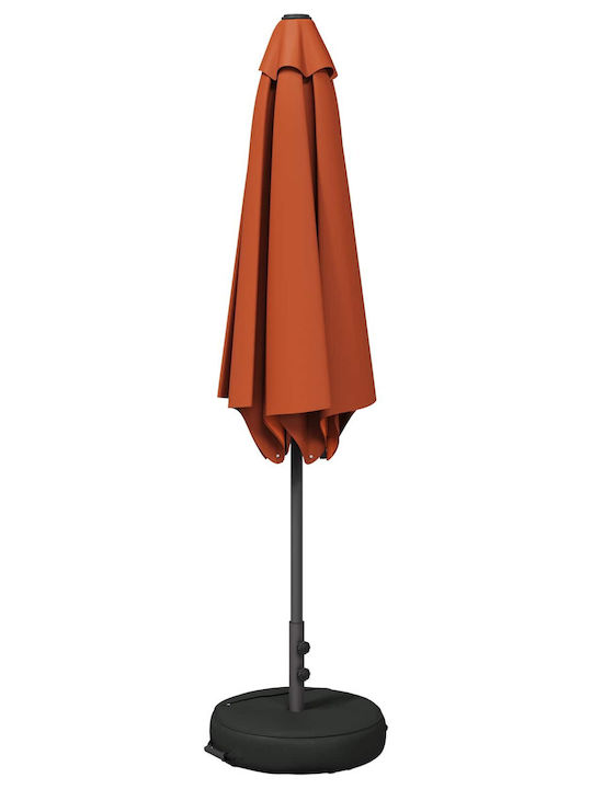 Aluminum Parasol Orange 2.7x2.7xHeight 2.28m