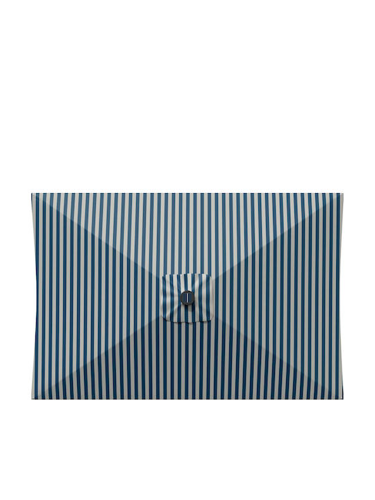Umbrelă Din Aluminiu Albastră 3x3xÎnălțime 2.35m