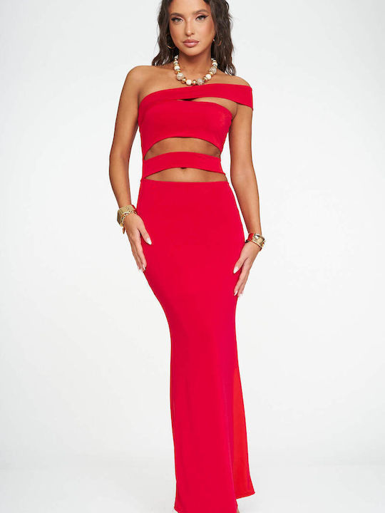 Maxi Evening Red Dress