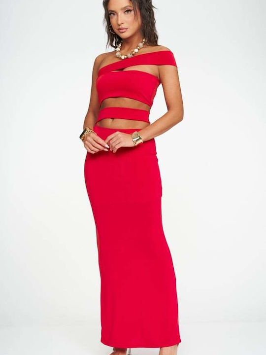 Maxi Evening Red Dress
