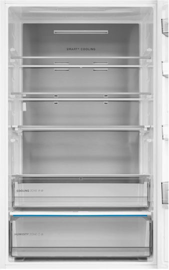 Midea Хладилник с фризер 403л Total NoFrost В194xШ69xД55см Бял MDRE554FGD01