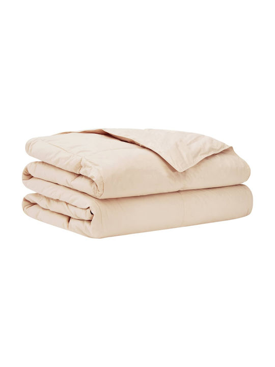 vidaXL Double Duvet Cover 200x220 Beige