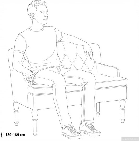 vidaXL Doppelsitzer Samt Türkis 111x65x79cm