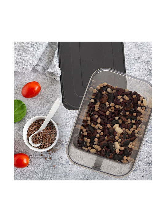 Orion Jar for Cereals Pasta Sugar with Lid Grey 2750ml