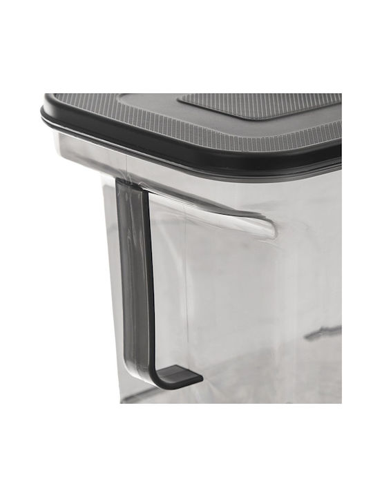 Orion Jar for Cereals Pasta Sugar with Lid Grey 2750ml