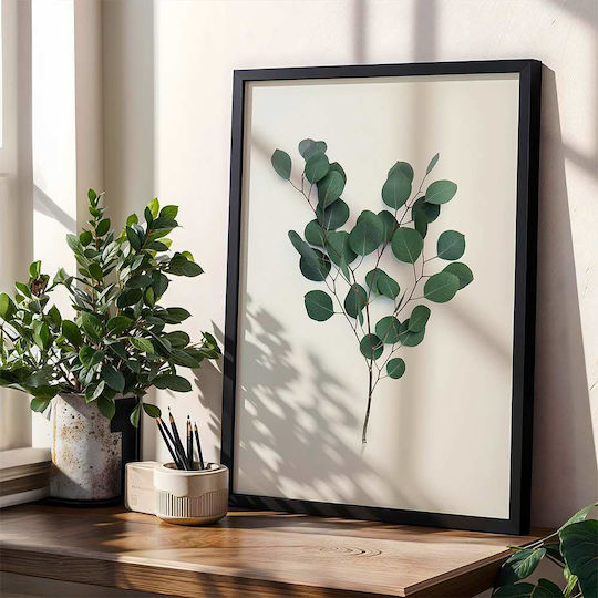 Poster Eucalyptus Pst25204 40cm X 50cm Λευκή Ξύλινη Κορνίζα-61772pd156383f55310