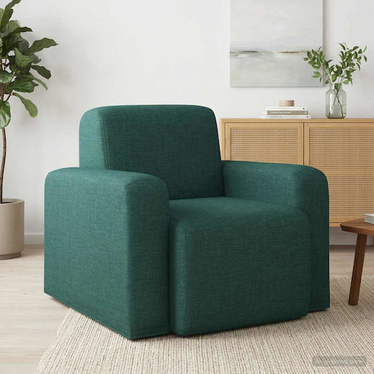 Πολυθρόνα 88x90x77cm Σκούρο Πράσινο Πολυθρόνα 88x90x77cm Σκούρο Πράσινο