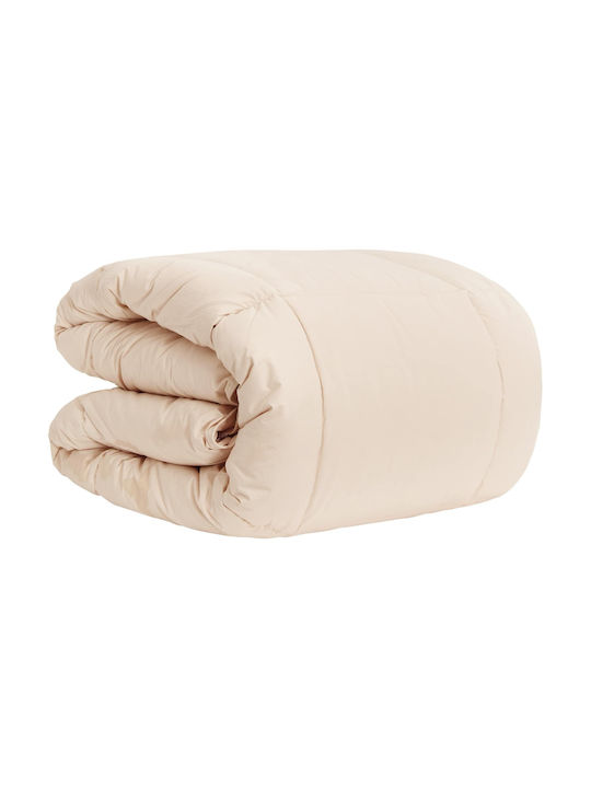 vidaXL Super King Decke 220x260cm Beige