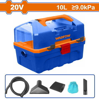 Wadfow Vacuum Wet / Dry with Plastic Bin 10lt