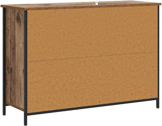 Μπουφές Ξύλινος Παλαιωμένο Ξύλο 100x35x70cm