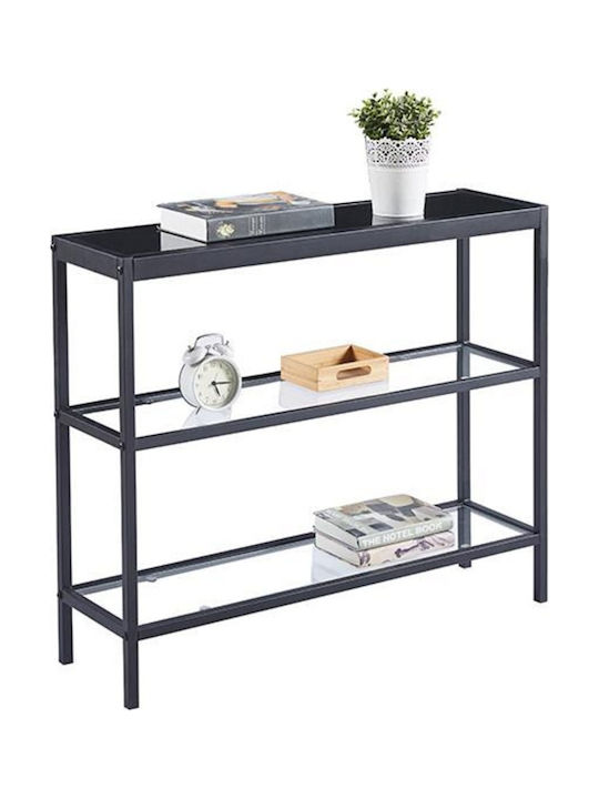 Konsole Schwarz L91.5xB25.5xH76cm