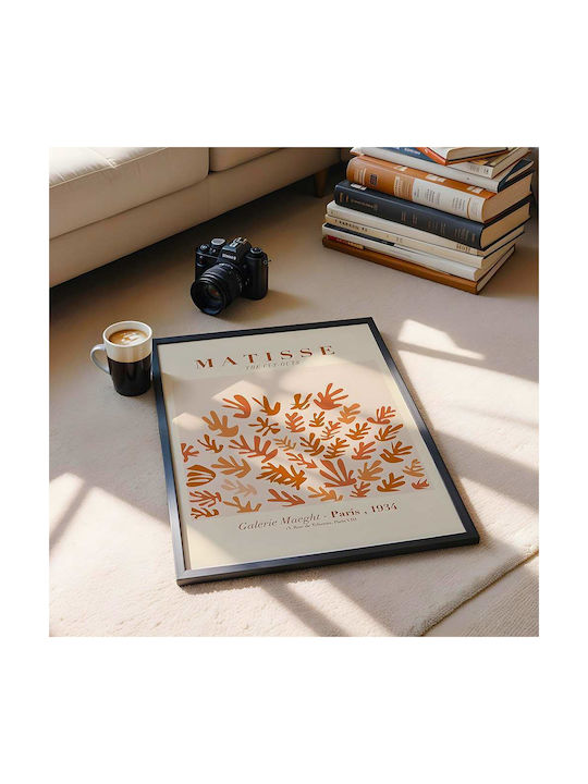 Poster Matisse Cut-outs Art070 40cm X 50cm Premium Μαύρο Ξύλινο Κάδρο-56013pd156738f55323