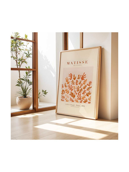 Poster Matisse Cut-outs Art070 40cm X 50cm Premium Μαύρο Ξύλινο Κάδρο-56013pd156738f55323