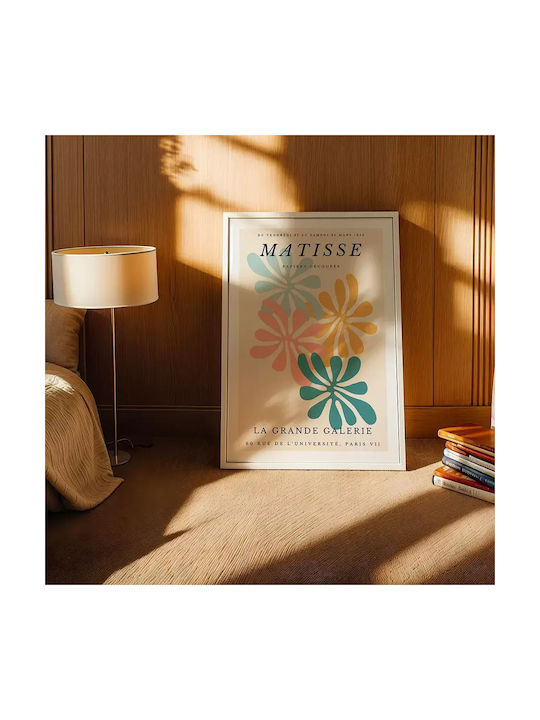 Poster Matisse La Grande Galerie Art017 40cm X 50cm Premium Black Wooden Frame