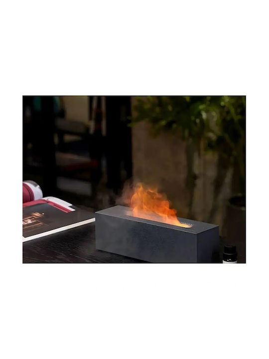 Verk Group LED Ultraschall Aromatherapie-Diffusor mit Timer Schwarz