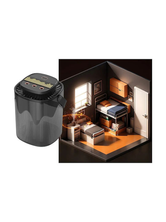 Verk Group Led Aromatherapy Diffuser with Timer Black 3000ml