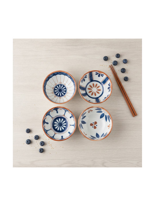 Servierschale Rund Blau mit Durchmesser 25cm 2Stücke