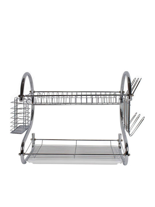 Scurgător de chiuvetă Inox Gri 27x39x39cm
