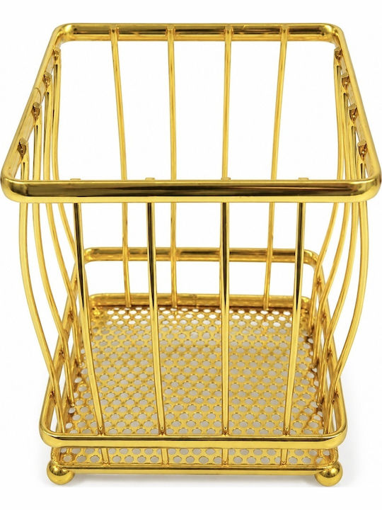 Metallic Gold Cutlery Drainer