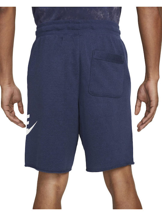 Club Alumni Αθλητική Ανδρική Βερμούδα Navy Μπλε