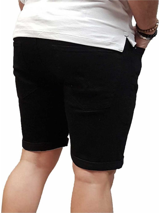 Men's Shorts Jeans Black