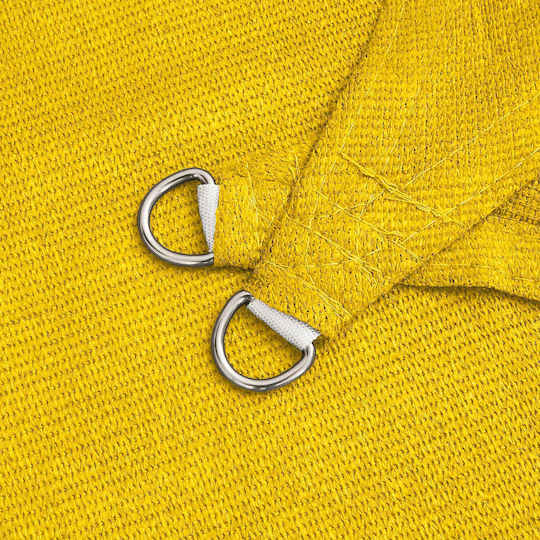 vidaXL Triangle Yellow Shade Sail 2m