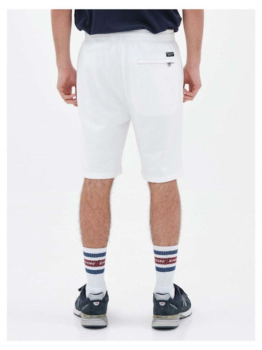 Sportliche Herrenshorts Weiß
