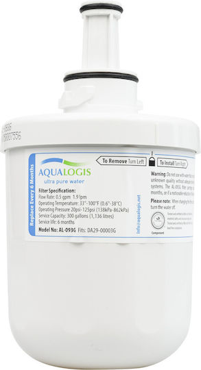 Aqualogis Replacement Refrigerator Water Filter Aqualogis Replacement Refrigerator Water Filter