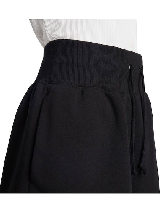 Phnx Flc Hr Women's High-waisted Sporty Shorts black