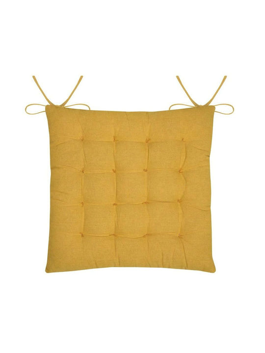 Stof Gartenstuhlkissen Mustard 38x38cm