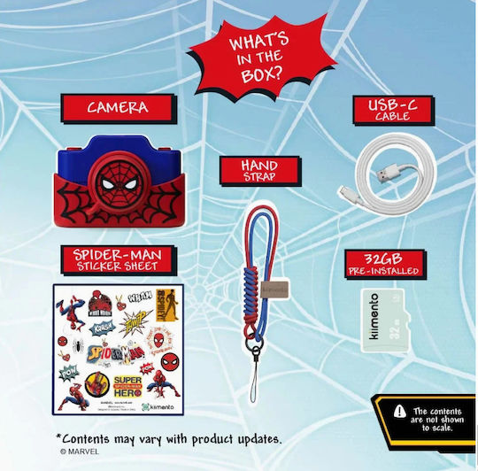 Spider-man Kids Kids Camera 18MP Red