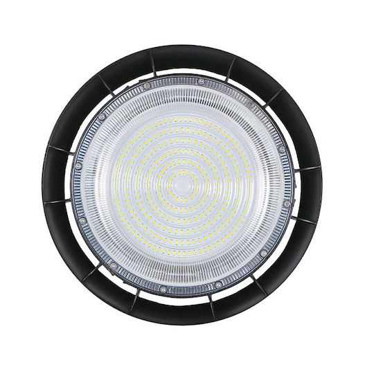 Horoz Electric Φωτιστικό Καμπάνα 200W Ψυχρό Λευκό 22000lm με Ενσωματωμένο LED