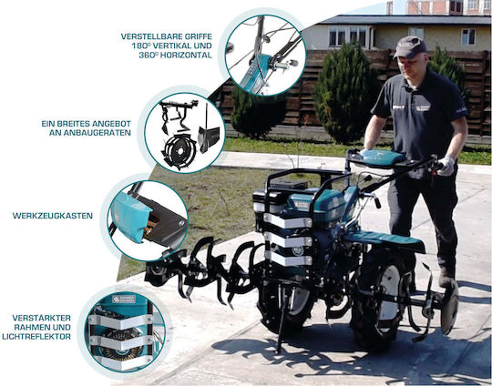 Könner & Söhnen KS9HP-1350G-3 Σκαπτικό Βενζίνης 9hp/270cc