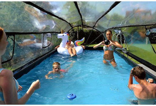 Exit Toys Piscină PVC cu cadru metalic 540x250x100cm Neagră