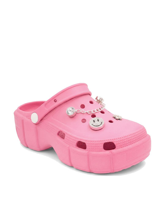 Level Anatomic Women's Clogs Fuchsia