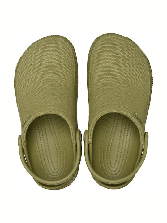 Crocs Classic Damen Clogs Grün