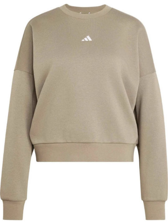 Essentials Small Logo Γυναικείο Φούτερ Καφέ