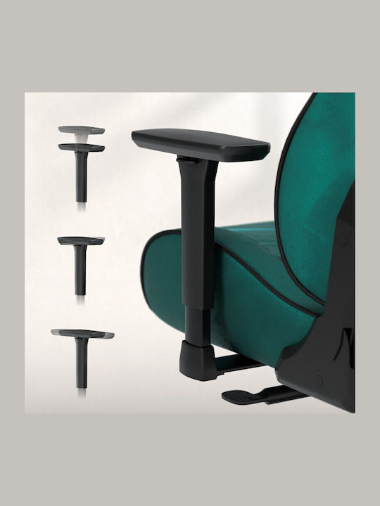 Huzaro Force 8.3 Fabric Gaming Chair with Adjustable Arms Green