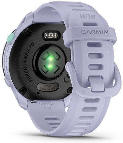 Garmin Forerunner 70 43mm Waterproof Smartwatch with Heart Rate Monitor (Cool Lavender)